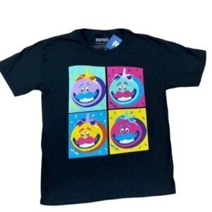 Fortnite Shirts Tomatohead Leader Grid Graphic Video Game Fan Size 2X (18) Boys